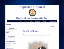 Tablet Screenshot of amaranth.org